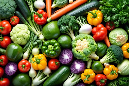 有機(jī)蔬菜西藍(lán)花高清圖 果蔬圖片素材