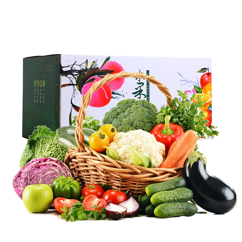 蔬菜禮盒 新鮮蔬菜組合大禮包588型時(shí)令蔬菜6000g 節(jié)日?qǐng)F(tuán)購(gòu)送禮